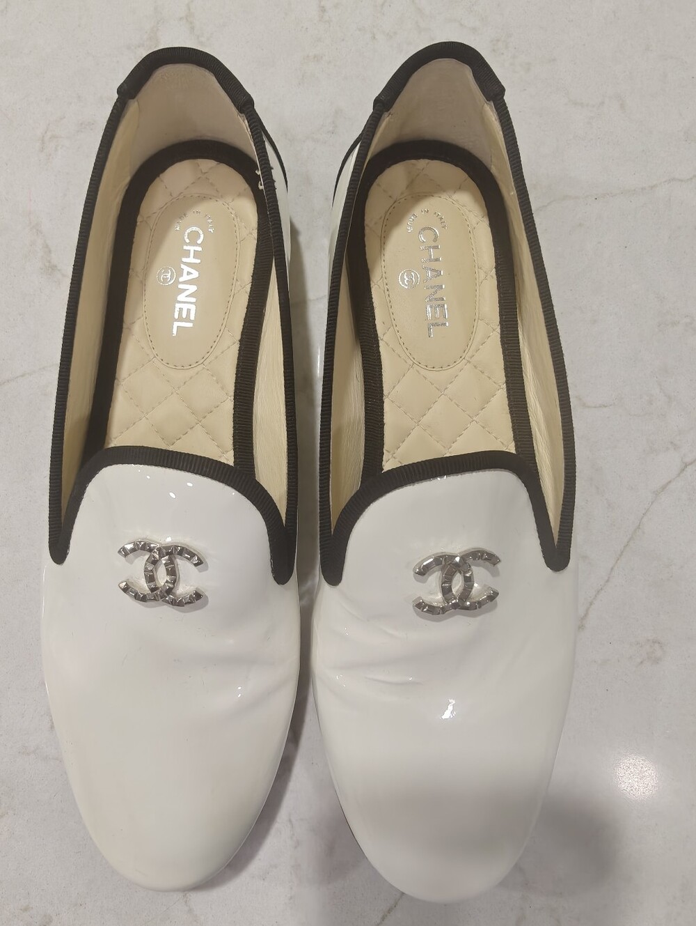 CHANEL Flats 37.5 - Picture 2 of 4